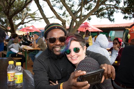 Multiracial love people photo