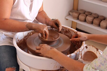 Ceramic cooking pot crafts