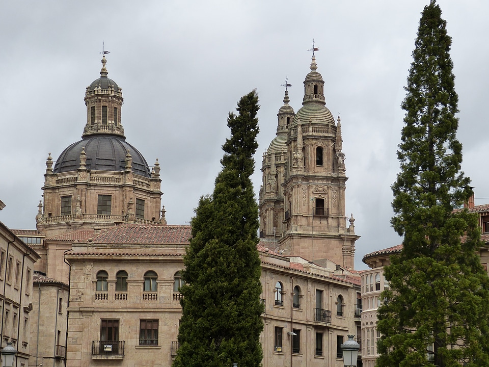 Castile facade church