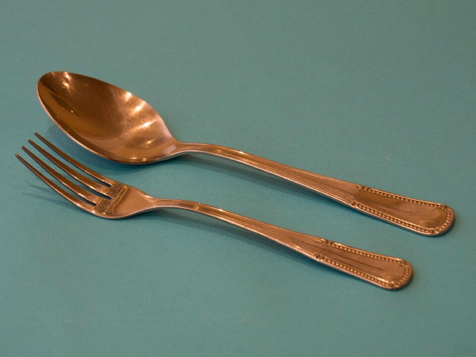 Spoon fork spoon and fork