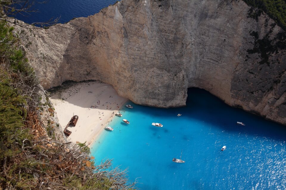 Navagio beach zakyntos greece