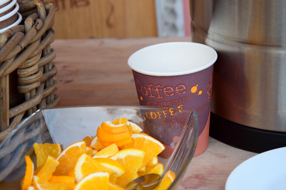 Breakfast enjoy table
