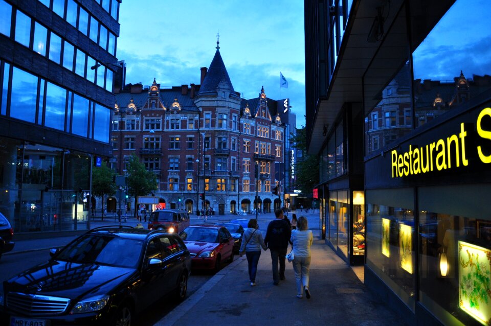 City evening