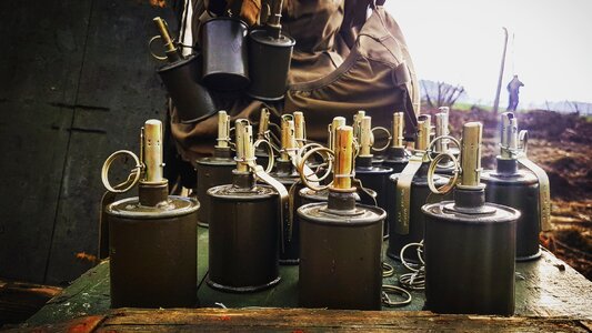 Shrapnel the war safety