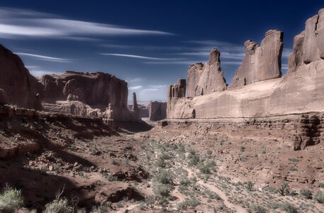 West desert desaturated