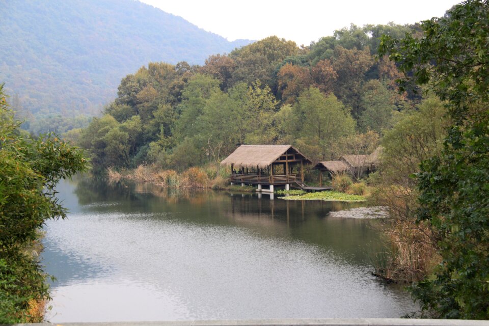 Mountain water house