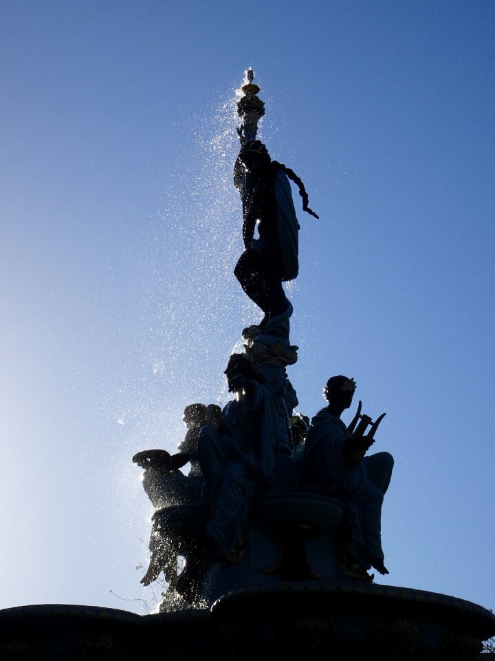 Water inject backlighting