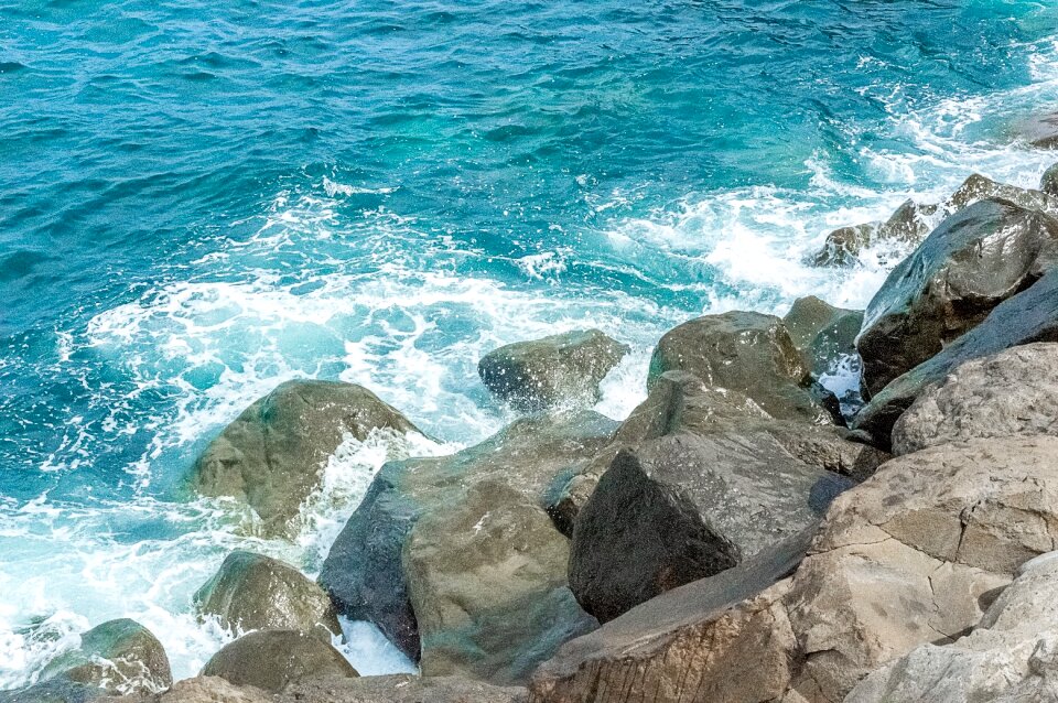 Water coast blue
