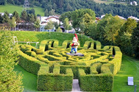 Hand-maze labyrinth austria