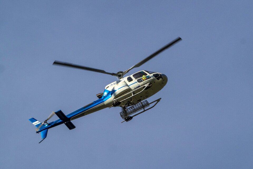 Copter airborne fly