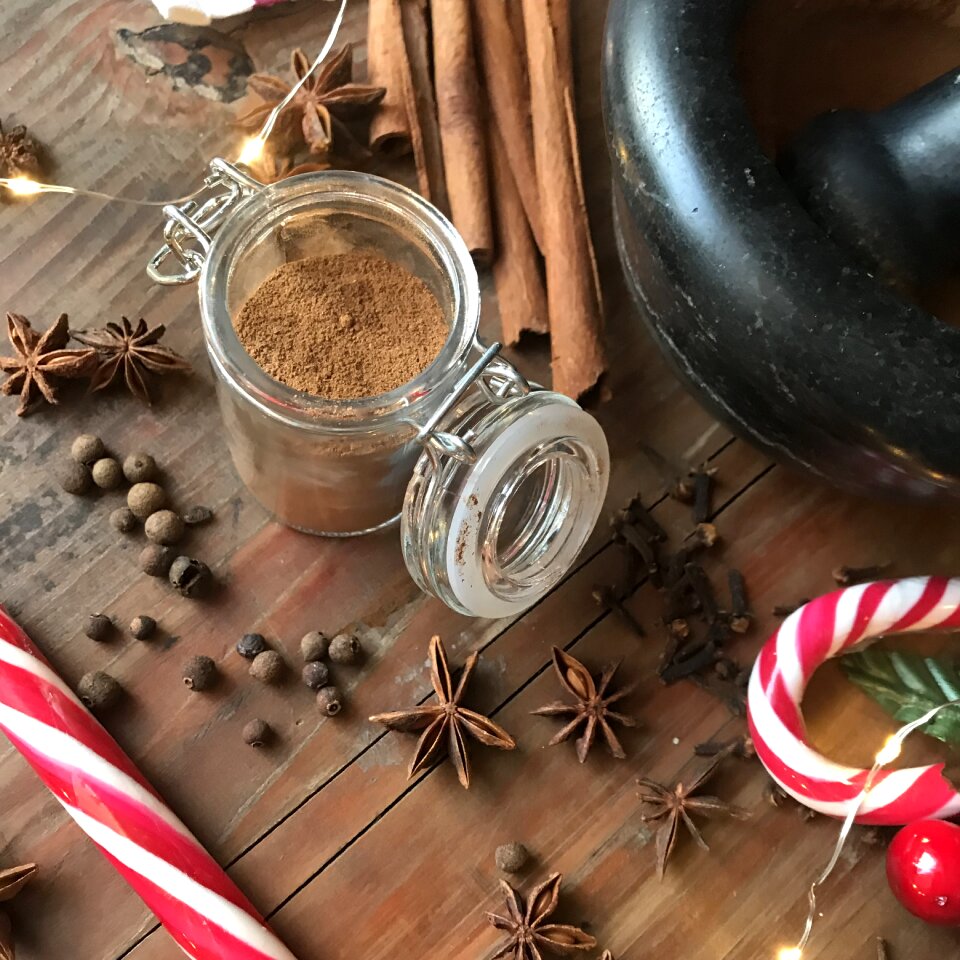 Cinnamon cane walking stick mortar