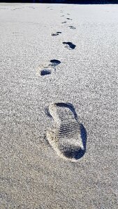 Following in the footsteps trail break
