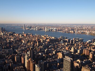 Skyline city manhattan