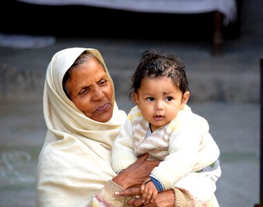 Woman old elderly
