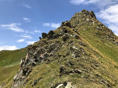 Alpine adventure walk photo