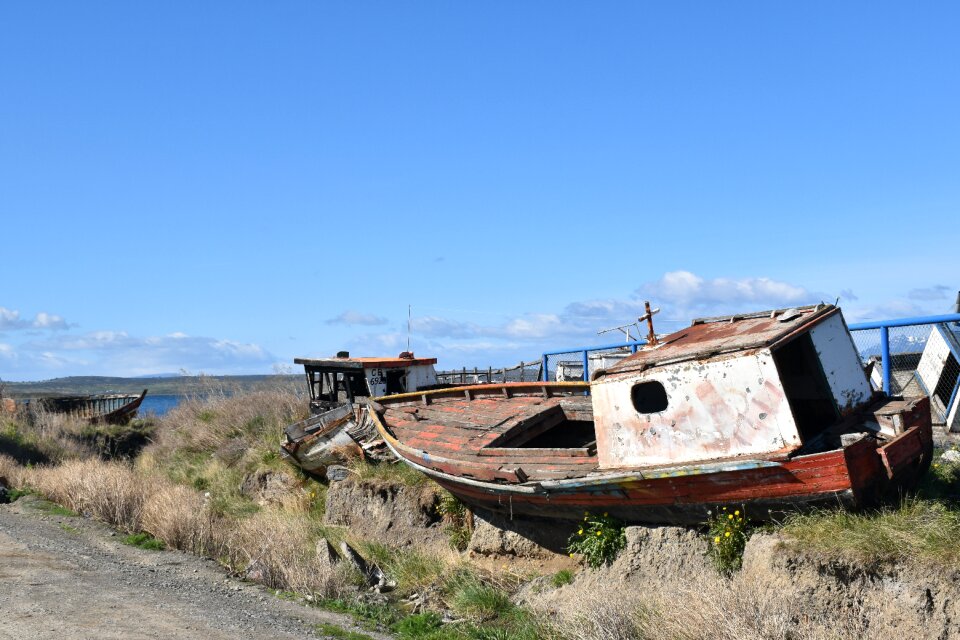 Boat wreck chile south america