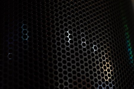 Honeycomb metal reflection