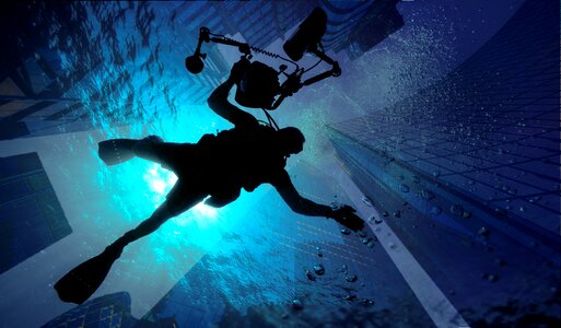 Diving place sport