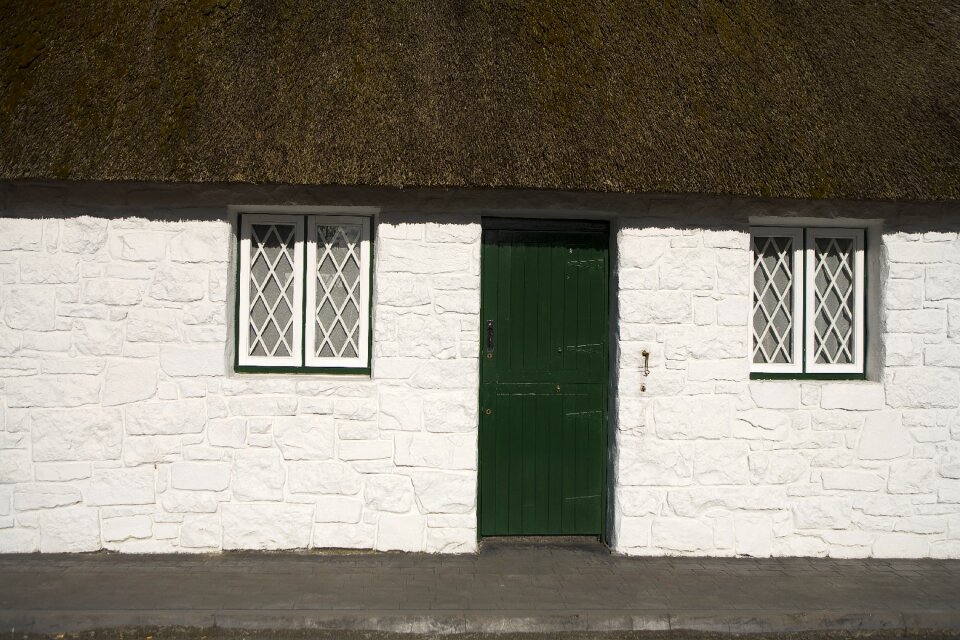 Thatched old house