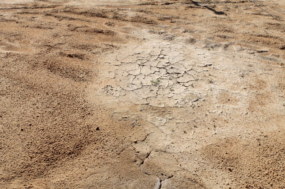 Sandy earth drought arid