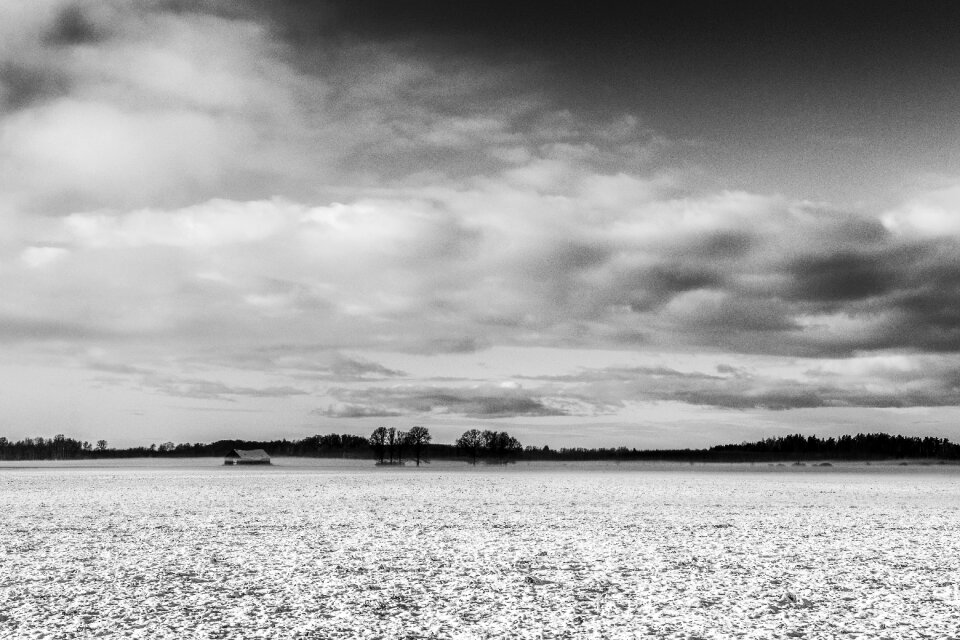 Sky nature field