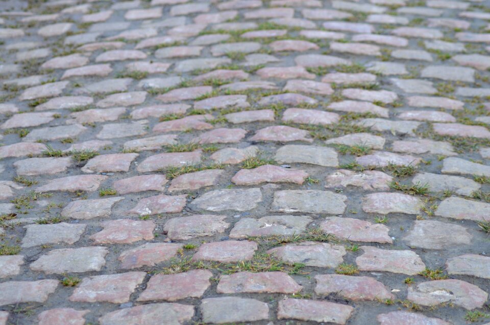 Paved area paris-roubaix troisvilles