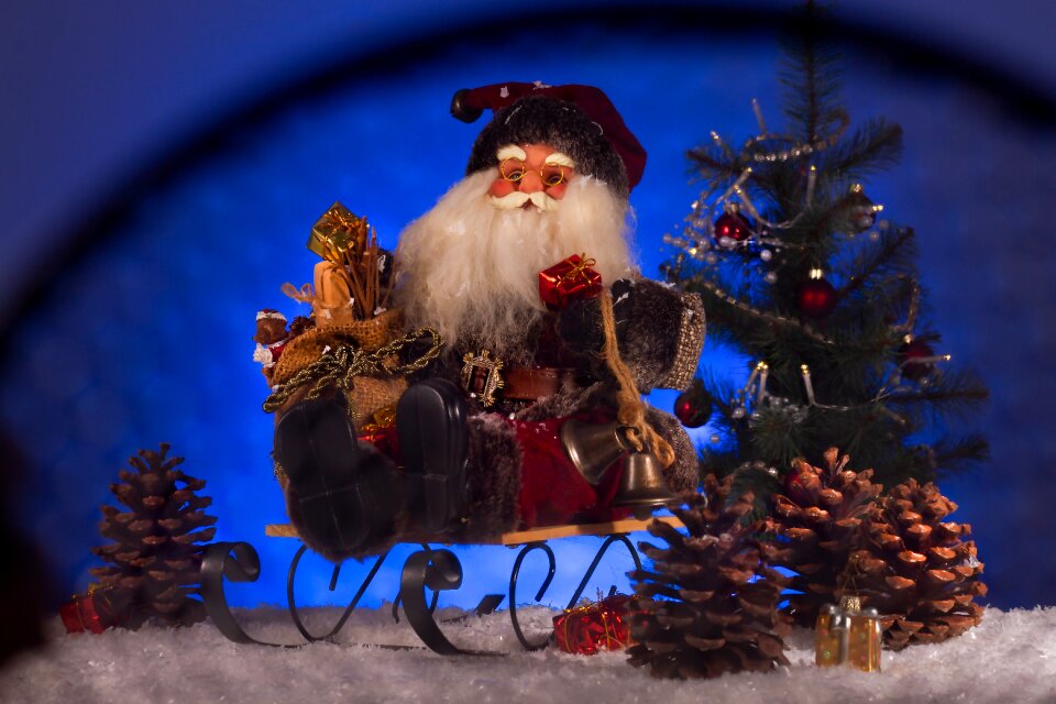 December decoration santa