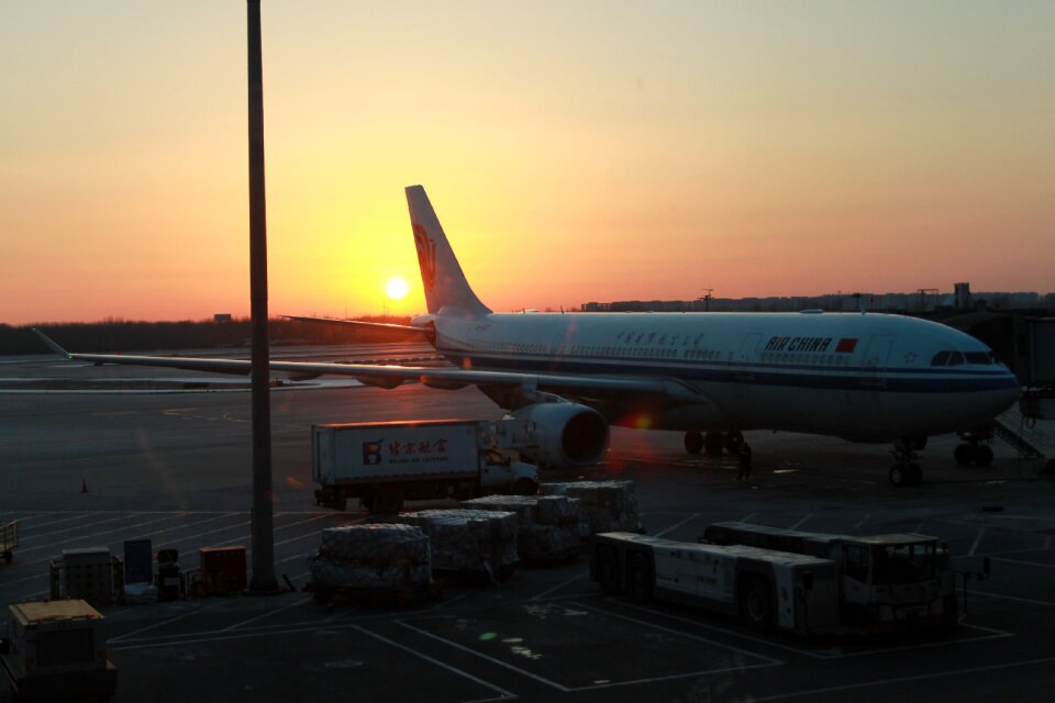 Sunrise aircraft airport