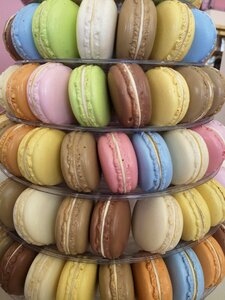 Macarons dessert colorful