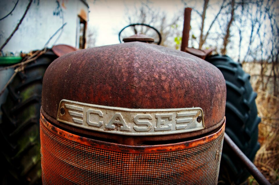 Rusty agricultural vintage
