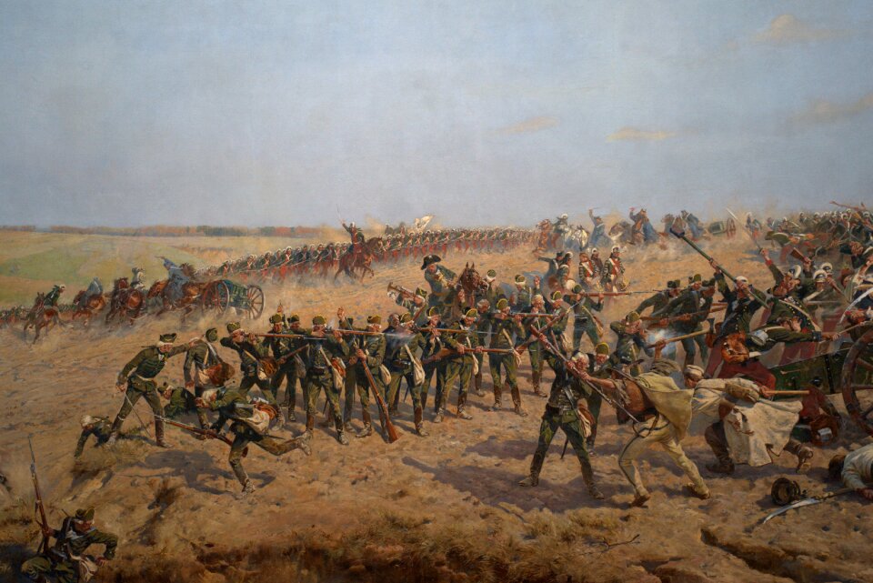 Panorama of racławice art painting