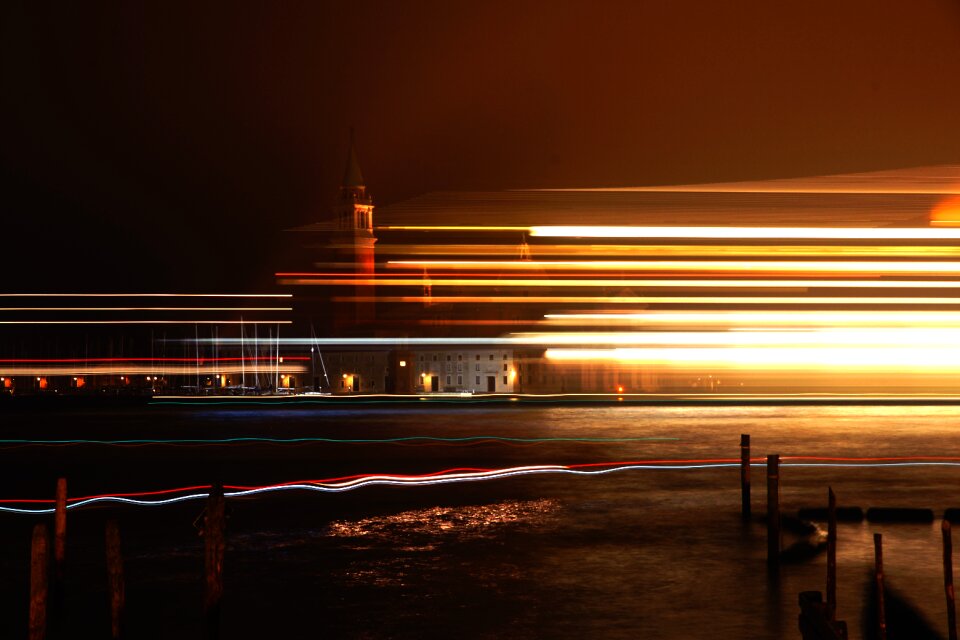Architecture ferry long exposure