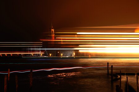 Architecture ferry long exposure photo