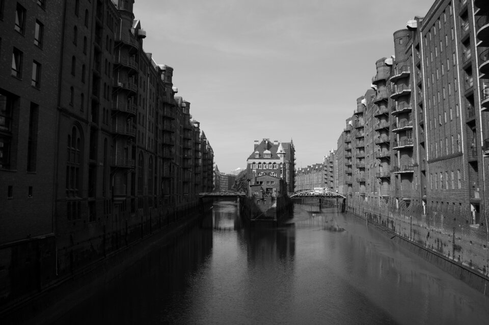 Hamburg speicherstadt city