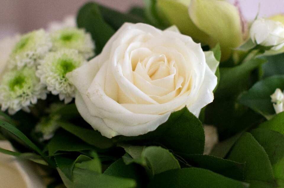 Bouquet romance natural