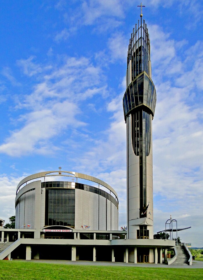 Sacred church tower