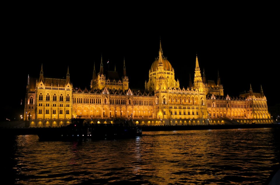 Danube river capital photo