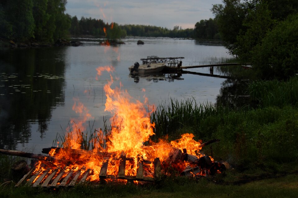 Fire flame summer
