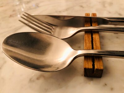 Knife restaurant utensils photo