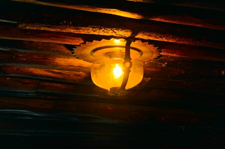 Electricity bulb lamp photo