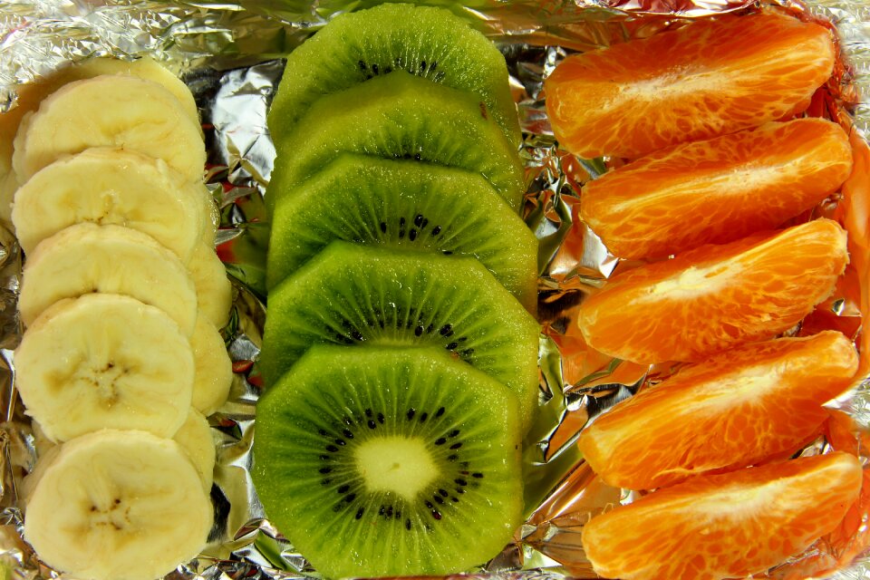 Banana yellow oranges
