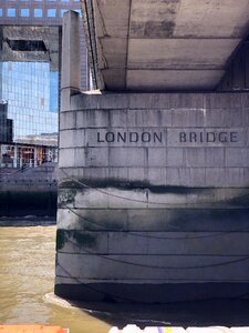 London bridge river thames photo