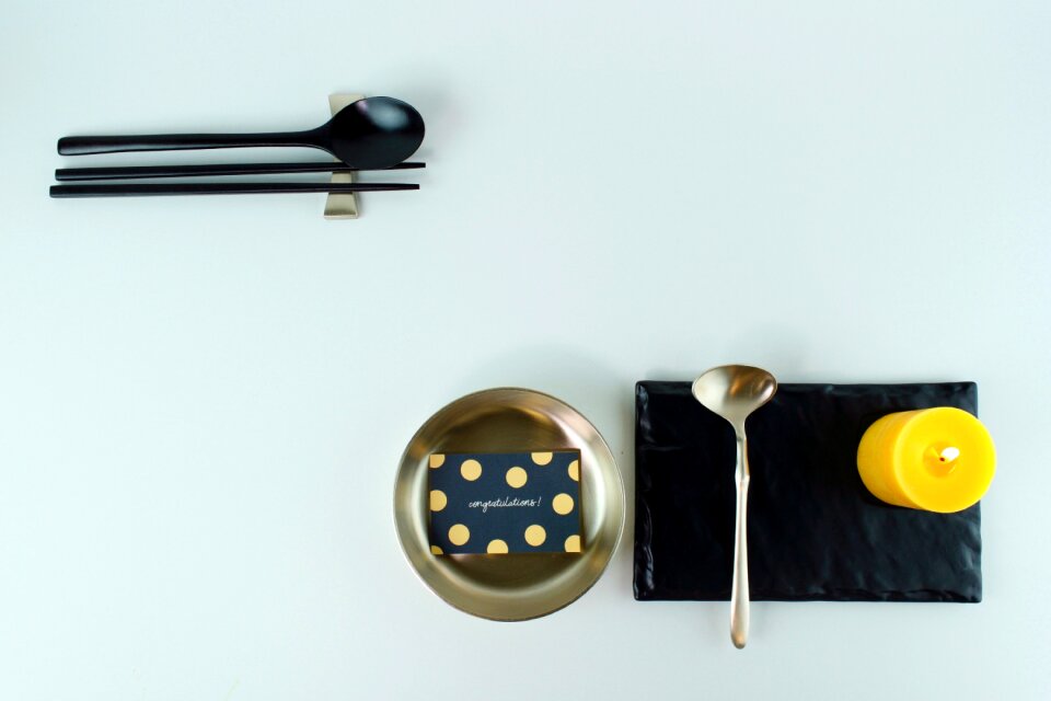 Plate spoon simple