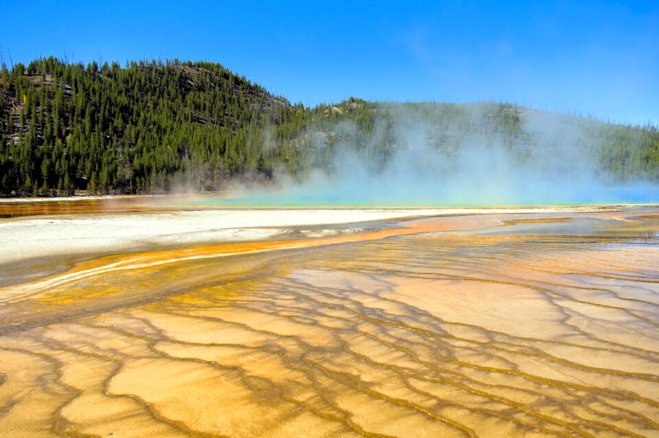 Grand prismatic yellowstone