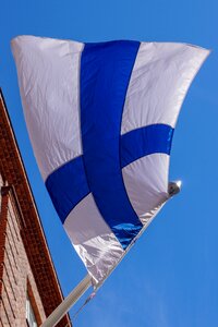 Flag of finland a day of celebration independence photo