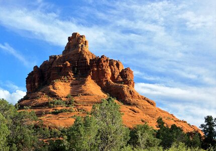 Rock sky landscape