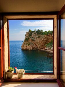 Croatia window sea
