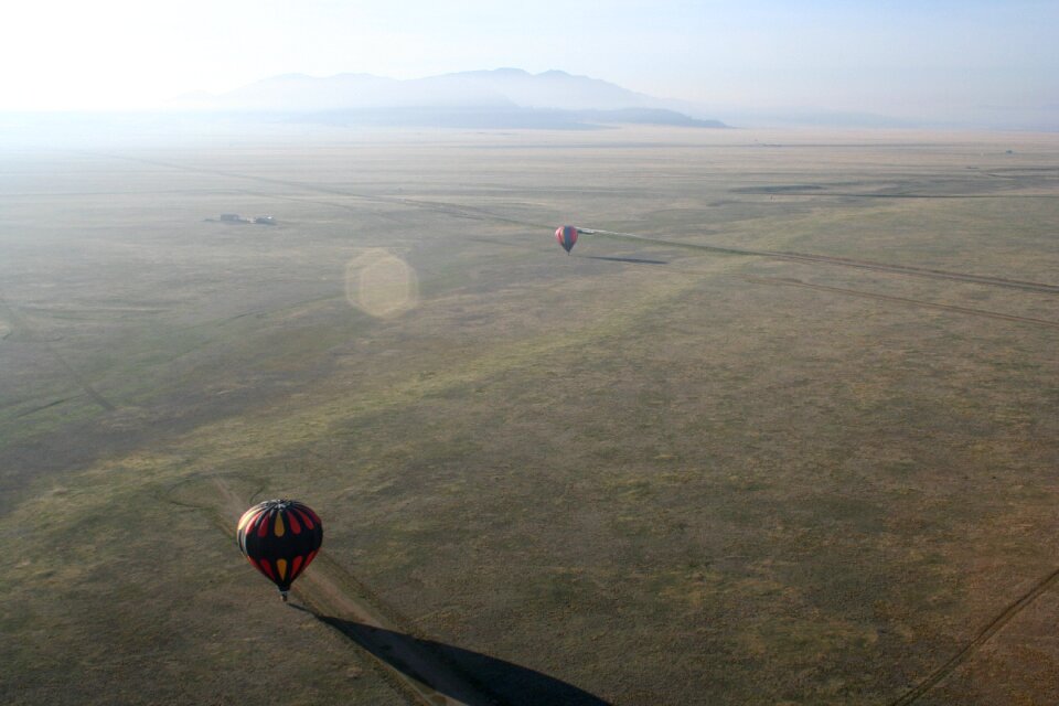 Balloon flying