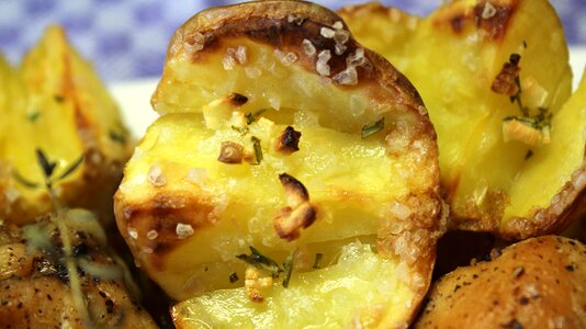Potatoes baked bake lunch