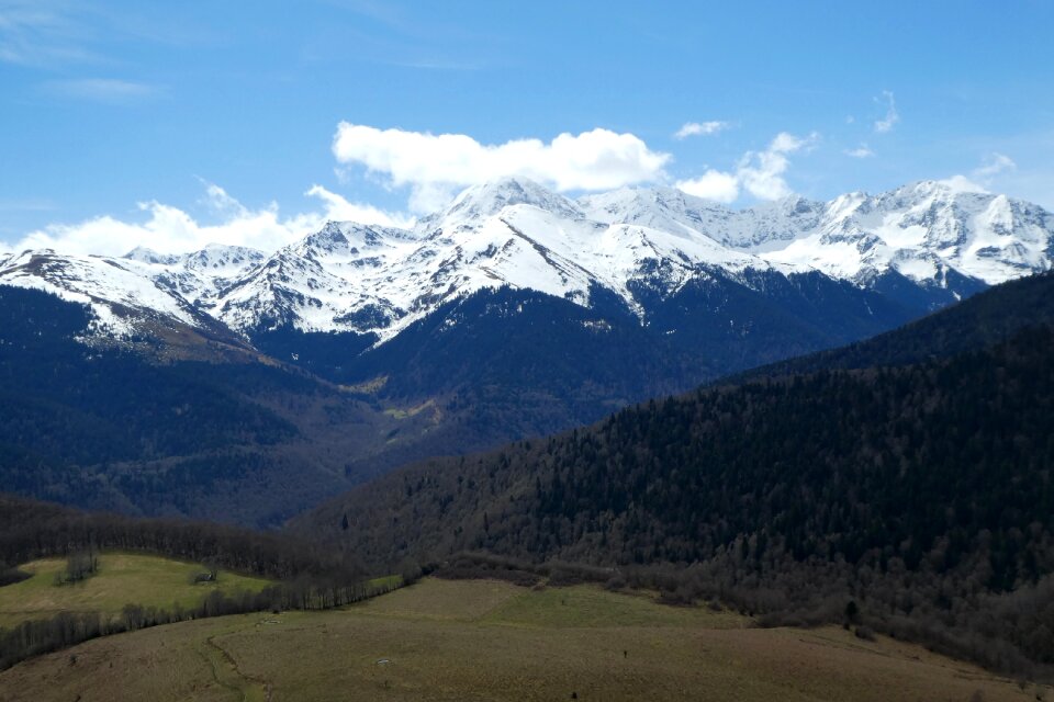 Bagnères-baudéan pyrénées mountain
